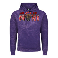 Cloud Purple valentines day mini black Vintage Hoodie - RanaPortraitStore