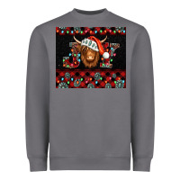 Storm joy shaggy cow christmas Heavyweight Sweatshirt - Jasminsmagicworld