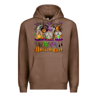Chestnut Happy Halloween Gnomes Premium Hoodie - texasbilliewilder