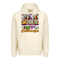 Sandshell Happy Halloween Gnomes Premium Hoodie - texasbilliewilder