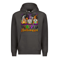 Smoke Happy Halloween Gnomes Premium Hoodie - texasbilliewilder