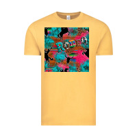 Vintage Mustard western rodeo seamless Vintage Tee - Artiststas