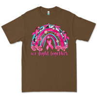 Cacao We Fight Together Rainbow Premium Tee - texasbilliewilder