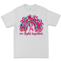 Dove Grey We Fight Together Rainbow Premium Tee - texasbilliewilder