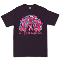 Plum We Fight Together Rainbow Premium Tee - texasbilliewilder