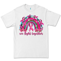 White We Fight Together Rainbow Premium Tee - texasbilliewilder
