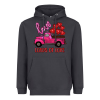 Smoke valentine's day loads of love turck with balloons Heavyweight Hoodie - RanaPortraitStore