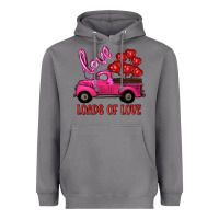 Storm valentine's day loads of love turck with balloons Heavyweight Hoodie - RanaPortraitStore