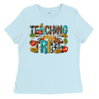 Baby Blue teaching my Ladies Tee - texasbilliewilder