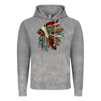Cloud Rock christmas indian headdress Vintage Hoodie - JahusDesignShop