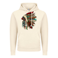 Vintage Artic christmas indian headdress Vintage Hoodie - JahusDesignShop