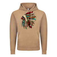 Vintage Coffee christmas indian headdress Vintage Hoodie - JahusDesignShop