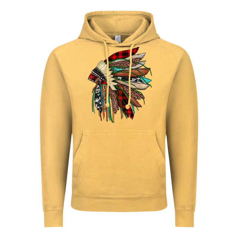Christmas Indian Headdress Vintage Hoodie by JahusDesignShop | Teevron