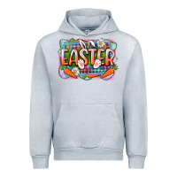 Heather Grey Easter Urban Hoodie - CowGirlArtShop