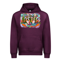 Mauve Wine Easter Urban Hoodie - CowGirlArtShop