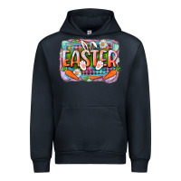 Navy Easter Urban Hoodie - CowGirlArtShop