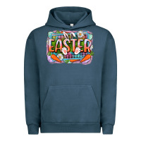Pigment Midnight Navy Easter Urban Hoodie - CowGirlArtShop