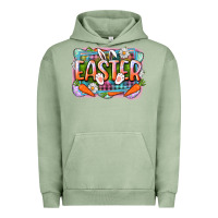 Pigment Oil Green Easter Urban Hoodie - CowGirlArtShop