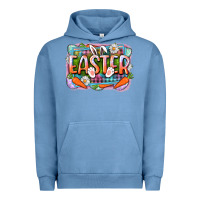 Pigment Pebble Blue Easter Urban Hoodie - CowGirlArtShop