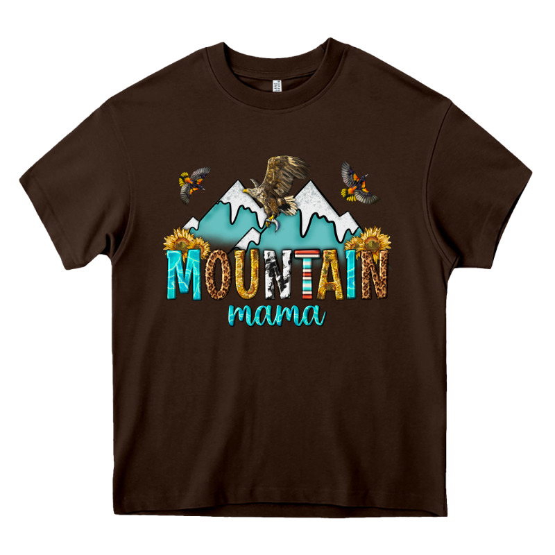 Mountain Mama Heavy Core Tee by texasbilliewilder | Teevron