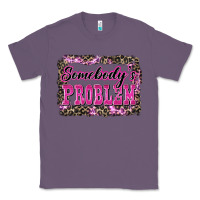 Lavender Western Somebody's Problem Classic Tee - LillyAllenDesigns