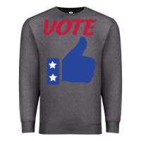 Charcoal Heather Vote Premium Sweatshirt - Bettercallsaul
