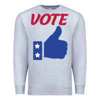 Heather Grey Vote Premium Sweatshirt - Bettercallsaul