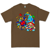 Cacao autism sunflower gnome Premium Tee - Zillion Design Studio