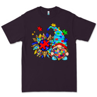 Plum autism sunflower gnome Premium Tee - Zillion Design Studio