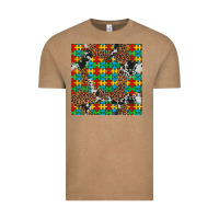 Vintage Coffee western autism seamless pattern Vintage Tee - Artiststas