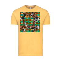 Vintage Mustard western autism seamless pattern Vintage Tee - Artiststas