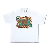 White light western frame Urban Heavy Tee - AdoDesignShop