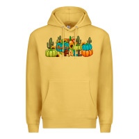Antique Gold hello fall Premium Hoodie - JahusDesignShop