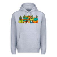Heather Grey hello fall Premium Hoodie - JahusDesignShop