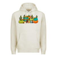 Oatmeal Heather hello fall Premium Hoodie - JahusDesignShop