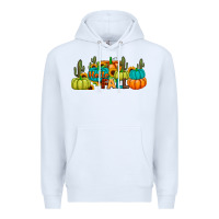 White hello fall Premium Hoodie - JahusDesignShop