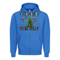 True Royal Tis' the season to be Jolly Zipper Hoodie - NancyCooperArtShop