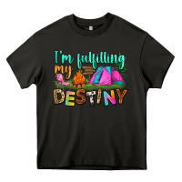 Asphalt i'm fulfilling my destiny Heavy Core Tee - Zillion Design Studio
