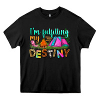 Black i'm fulfilling my destiny Heavy Core Tee - Zillion Design Studio