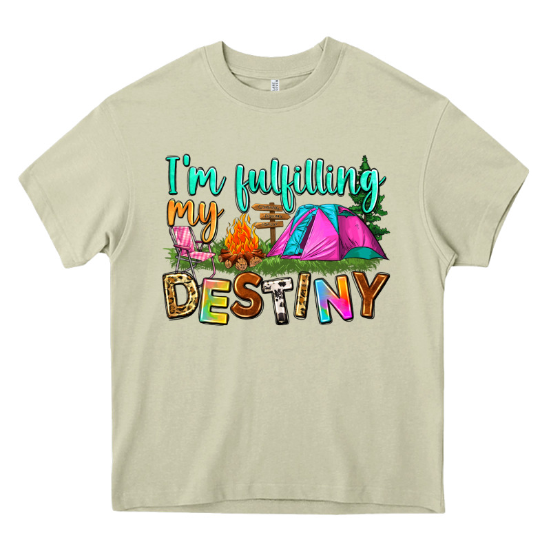 I'm Fulfilling My Destiny Heavy Core Tee by Zillion Design Studio | Teevron