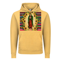 Vintage Mustard our lady of guadalupe Vintage Hoodie - JahusDesignShop