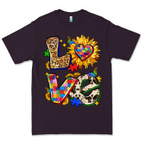 Plum autism love Premium Tee - Zillion Design Studio