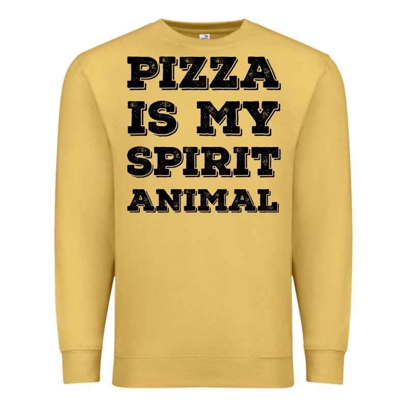Pizza Is My Spirit Animal Premium Sweatshirt by Bettercallsaul | Teevron