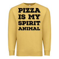 Antique Gold Pizza Is My Spirit Animal Premium Sweatshirt - Bettercallsaul