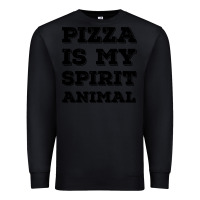 Black Pizza Is My Spirit Animal Premium Sweatshirt - Bettercallsaul
