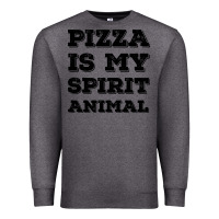 Charcoal Heather Pizza Is My Spirit Animal Premium Sweatshirt - Bettercallsaul