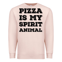 Pale Pink Pizza Is My Spirit Animal Premium Sweatshirt - Bettercallsaul