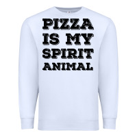 White Pizza Is My Spirit Animal Premium Sweatshirt - Bettercallsaul