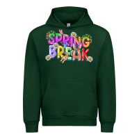 Forest Green Spring break Easter Day Urban Hoodie - CowGirlArtShop