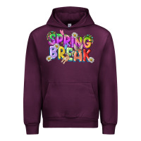 Mauve Wine Spring break Easter Day Urban Hoodie - CowGirlArtShop